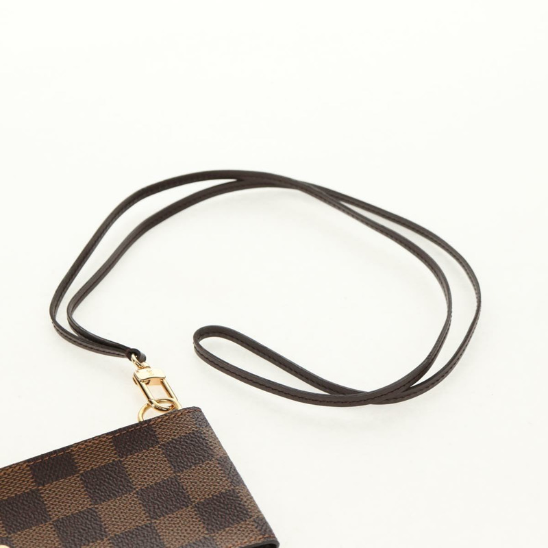 【日本直送】路易威登 Damier Ebene Porte Cartes ID Bandouliere 保護套 N60016 正品 136567V-13