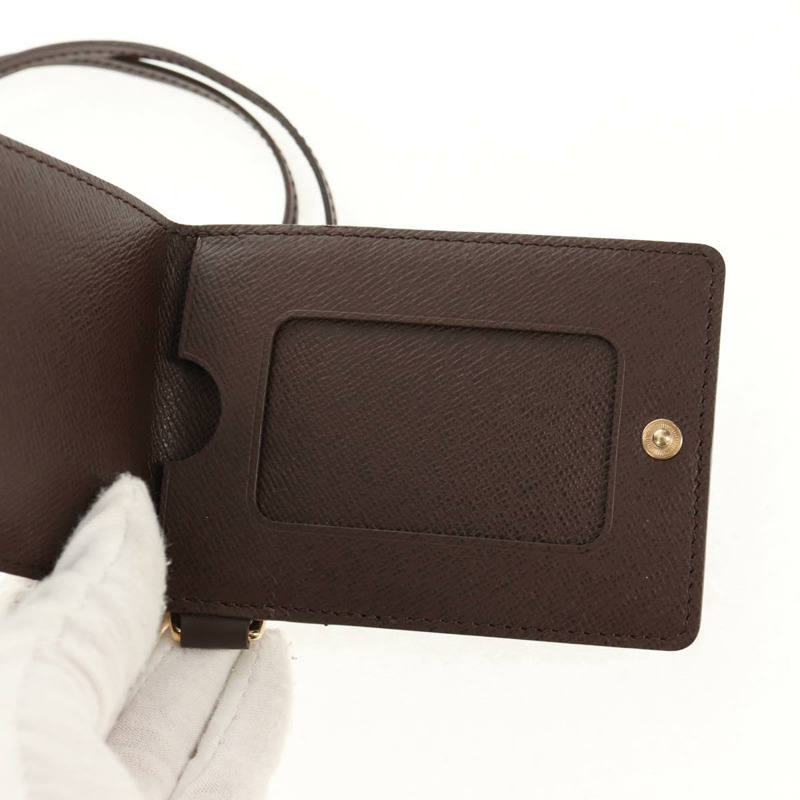 【日本直送】路易威登 Damier Ebene Porte Cartes ID Bandouliere 保護套 N60016 正品 136567V-21