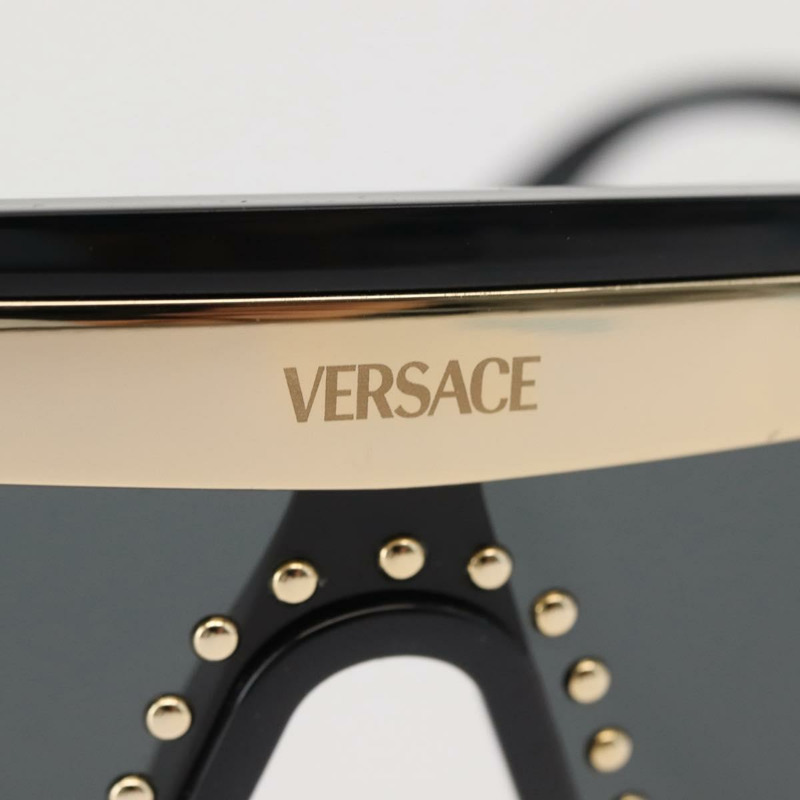 【日本直送】范思哲 (VERSACE) 黑色金色塑膠太陽眼鏡,正品 am9389V-5