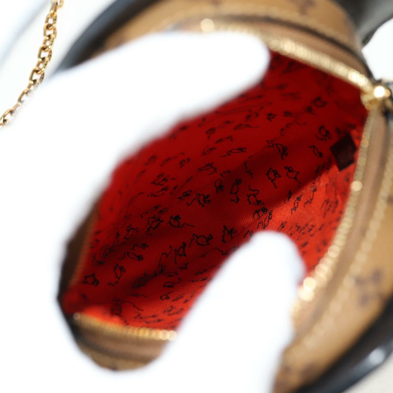 【日本直送】路易威登 Epi 狗臉圖案 Pochette 單肩包 灰色 M53171 LV 正品 142694M-9