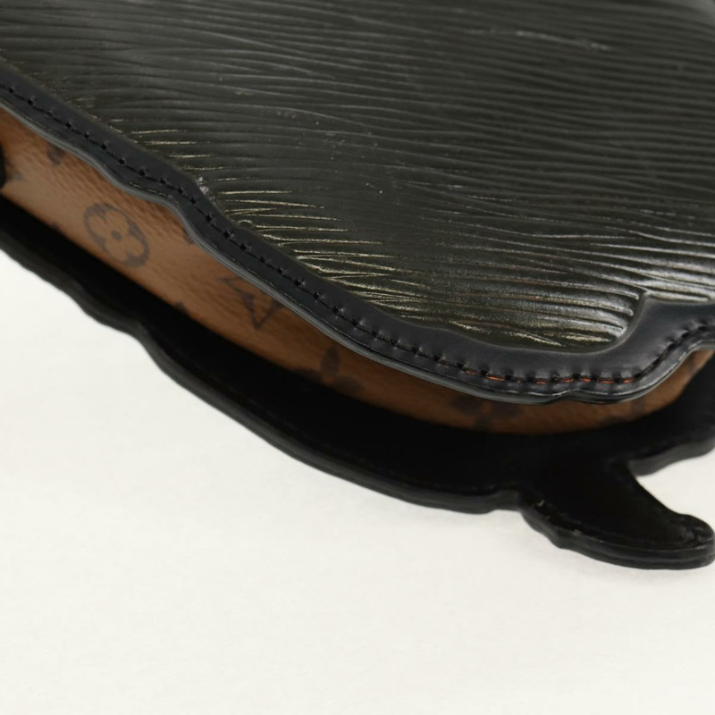 【日本直送】路易威登 Epi 狗臉圖案 Pochette 單肩包 灰色 M53171 LV 正品 142694M-17