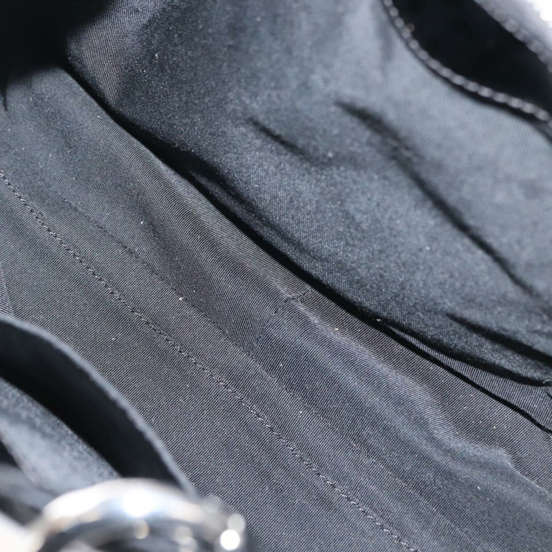 【日本直送】香奈兒 (CHANEL) 鏈條手提包 琺瑯黑銀色 CC Auth 121328V-19