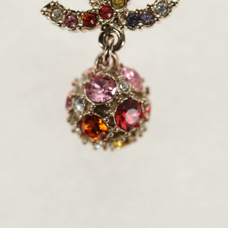 【日本直送】香奈兒 (CHANEL) 銀色金屬雙C吊墜，貨號 136569M-2