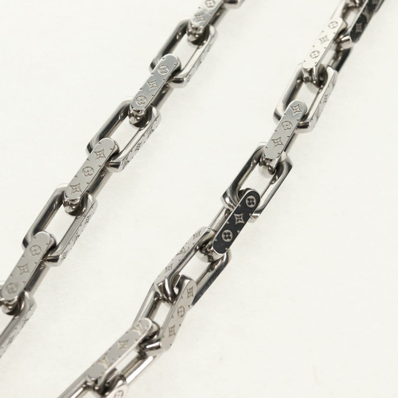 【日本直送】路易威登 (LOUIS VUITTON) 金屬銀色項鍊 M00307 LV Auth am9411M-2