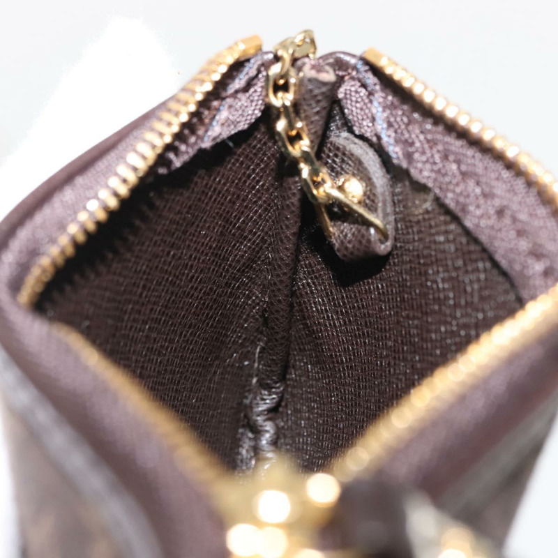 【日本直送】路易威登 Monogram Idylle Pochette Cles 零錢包 Fuzan M62994 正品 121382V-20
