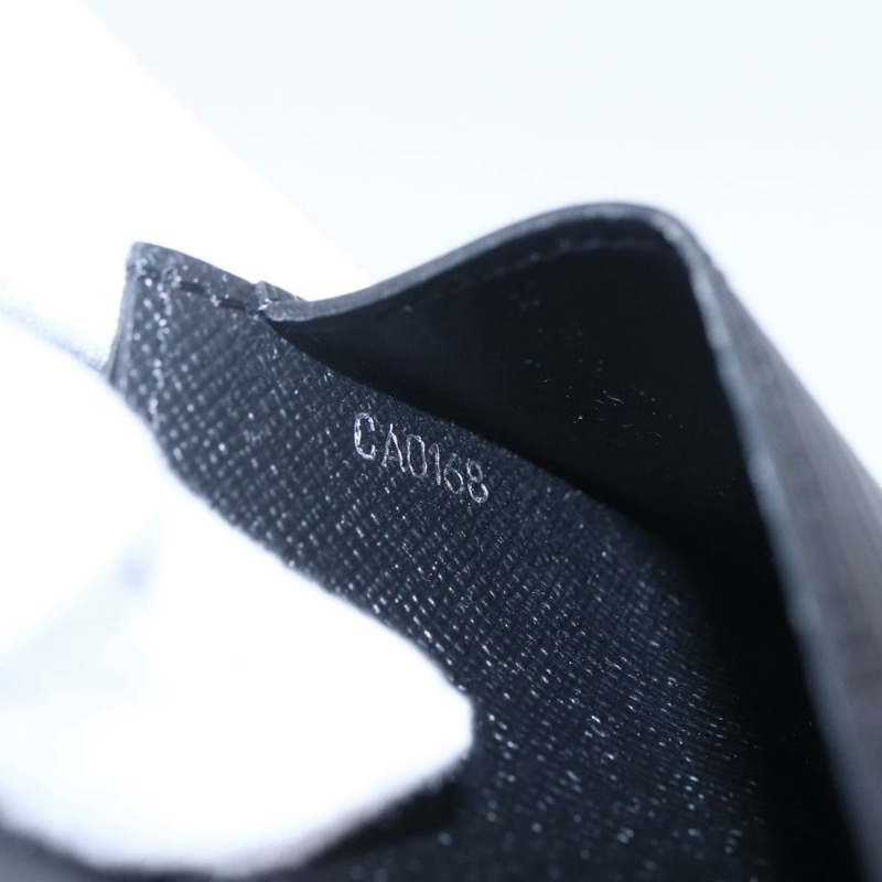 【日本直送】路易威登 Epi Anvelop Cult De Vuitto 卡包 黑色 M56169 LV Auth 121342V-10