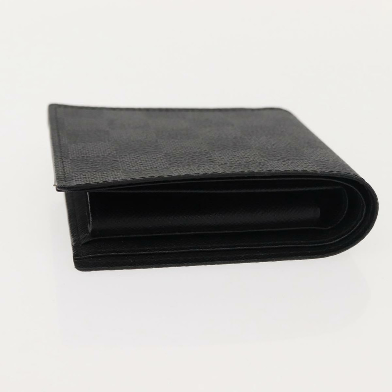 【日本直送】路易威登 Damier Graphite PortefeuilleMarco 雙折包 N62664 LV Auth 121385V-4