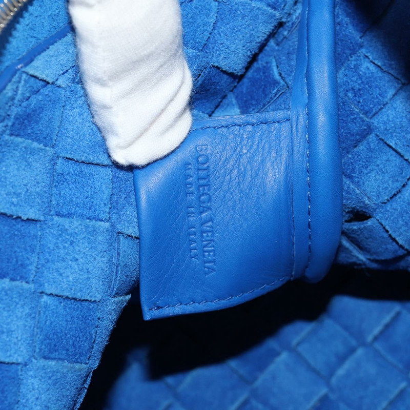 【日本直送】BOTTEGA VENETA MAXI INTRECCIATO 包皮革藍白色 651852 正品 147034M-10