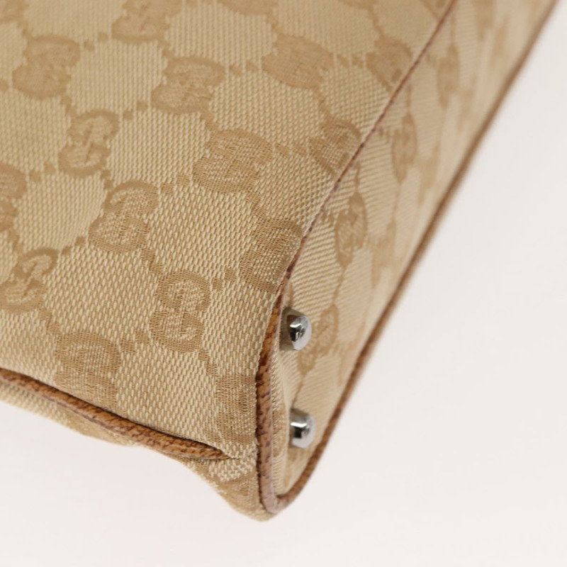 【日本直送】GUCCI GG帆布托特包 米棕色 113015 正品 am9499V-8