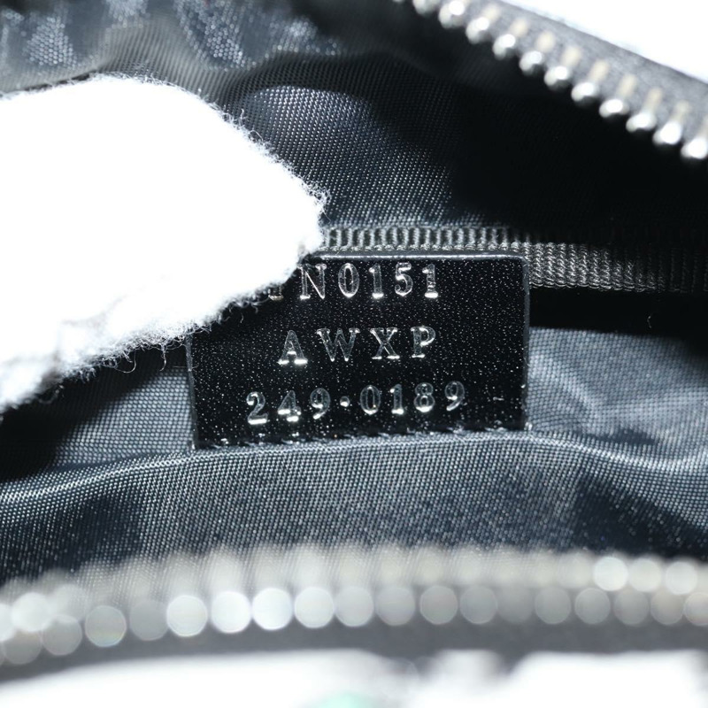 【日本直送】FENDI Zucca帆布手拿包 白色 銀色 正品 140366M-10