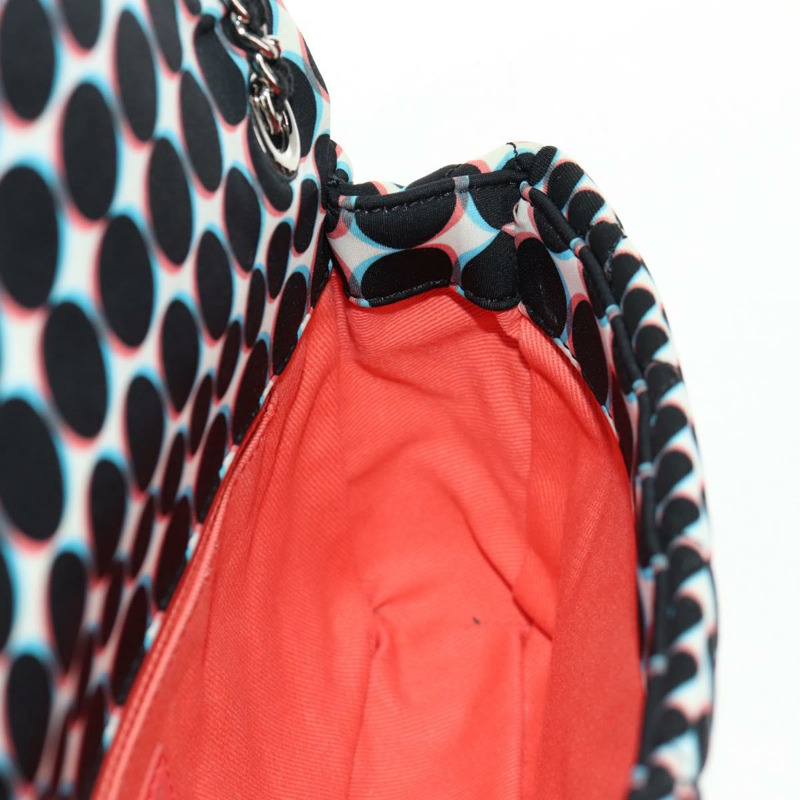 【日本直送】香奈兒 Matelasse 25 鏈條肩背包 尼龍材質 黑色 銀色 CC 標誌 Auth 140364M-24