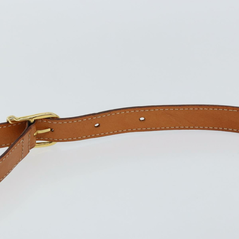 【日本直送】CELINE Macadam帆布肩背包 PVC皮革 棕色 金色 正品 130835V-7