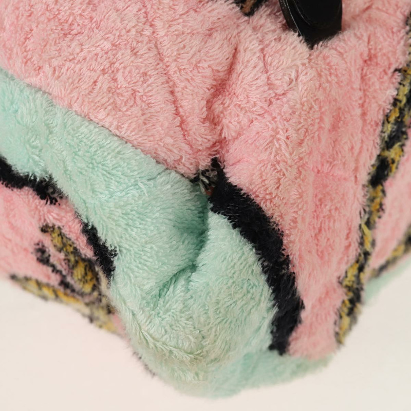 【日本直送】香奈兒 (CHANEL) 絎縫 COCO 標誌雙肩包，粉紅色金色 X 標誌，貨號 138517M-18