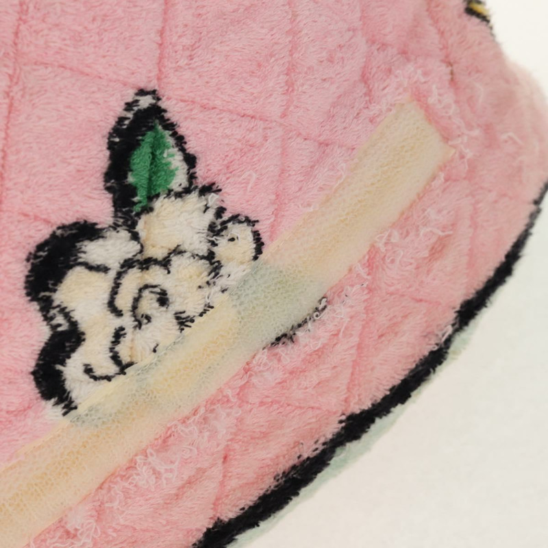 【日本直送】香奈兒 (CHANEL) 絎縫 COCO 標誌雙肩包，粉紅色金色 X 標誌，貨號 138517M-25