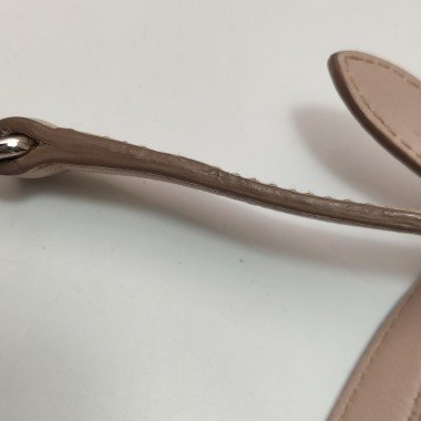 Miu Miu 羊皮純色皺褶字母Logo 肩背包 手提包-19