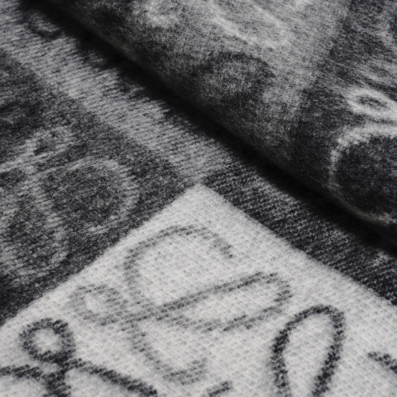 LOEWE 精選暢銷款羊毛/喀什米爾圍巾-7