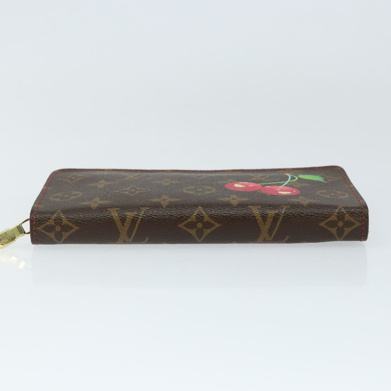 【日本直送】路易威登 Monogram Cherry Porte Monnaie 拉鍊長皮夾 M95006 正品 149232V-5