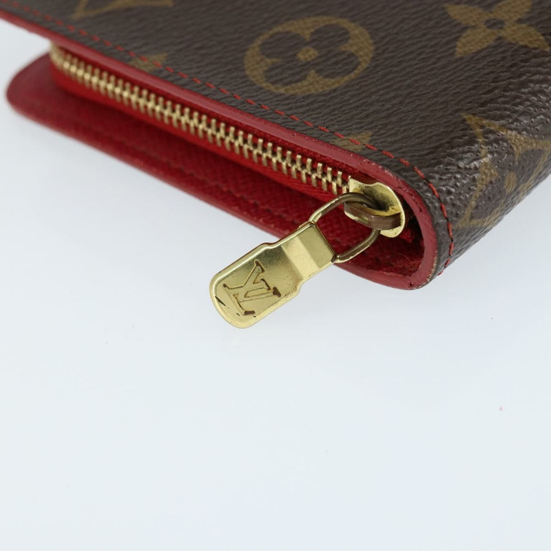 【日本直送】路易威登 Monogram Cherry Porte Monnaie 拉鍊長皮夾 M95006 正品 149232V-16