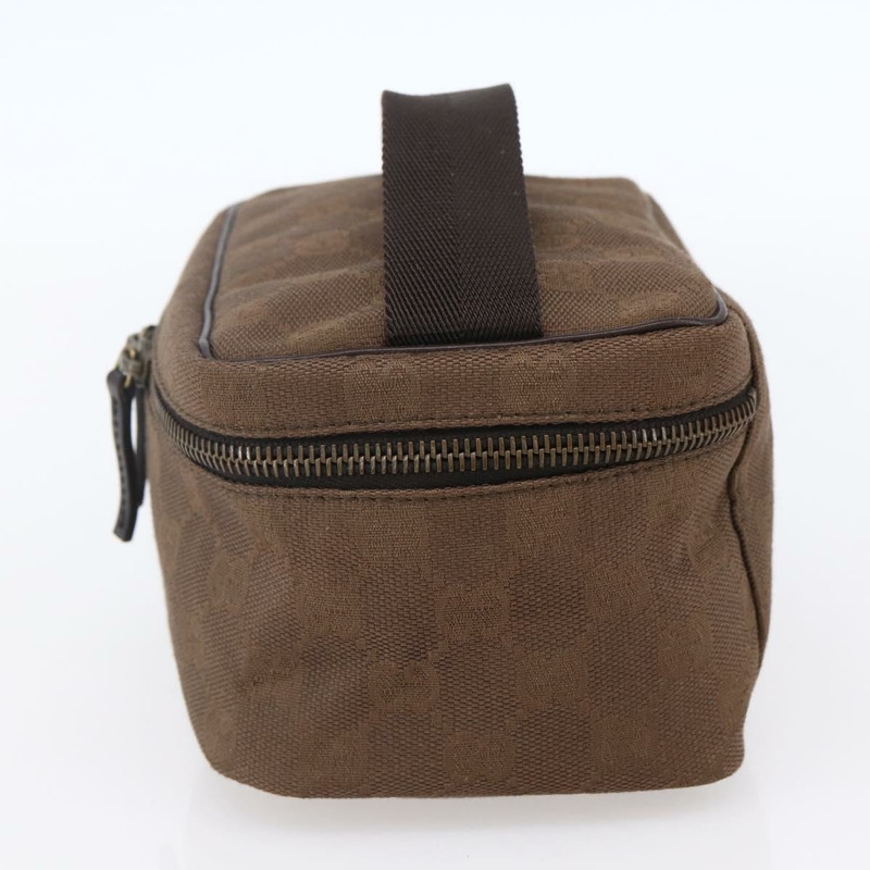 【日本直送】GUCCI GG帆布化妝包 棕色 106646 Auth am9547V-3