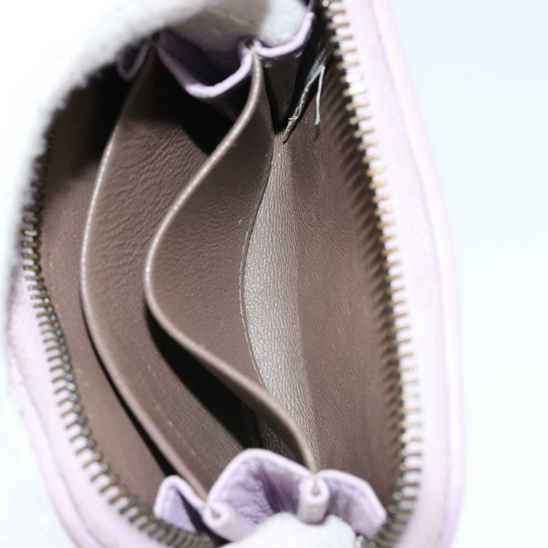 【日本直送】BOTTEGA VENETA INTRECCIATO 零皮夾皮革粉紅正品 am9574V-17