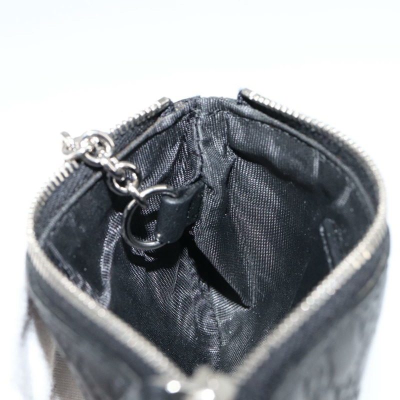 【日本直送】GUCCI Micro Guccissima 黑色真皮零錢包 544476 正品 am9573V-19