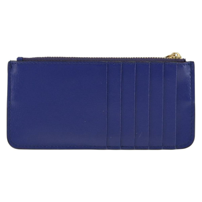 【日本直送】Salvatore Ferragamo 卡包零錢包 皮革 藍色 正品 am9516V-1