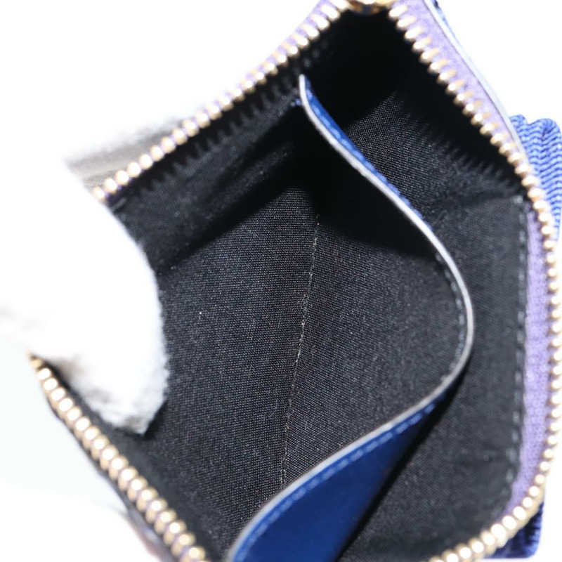 【日本直送】Salvatore Ferragamo 卡包零錢包 皮革 藍色 正品 am9516V-19