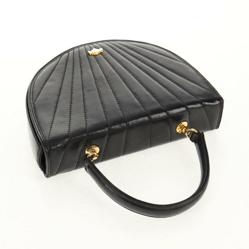 【日本直送】蒂芬妮 (TIFFANY&Co.) 手提包,皮革材質,黑色金色雙肩包,正品 am9561V-5