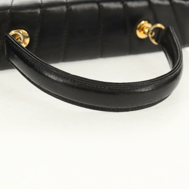 【日本直送】蒂芬妮 (TIFFANY&Co.) 手提包,皮革材質,黑色金色雙肩包,正品 am9561V-6