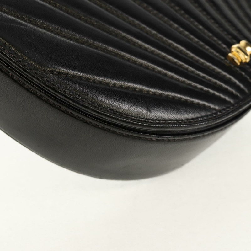 【日本直送】蒂芬妮 (TIFFANY&Co.) 手提包,皮革材質,黑色金色雙肩包,正品 am9561V-9