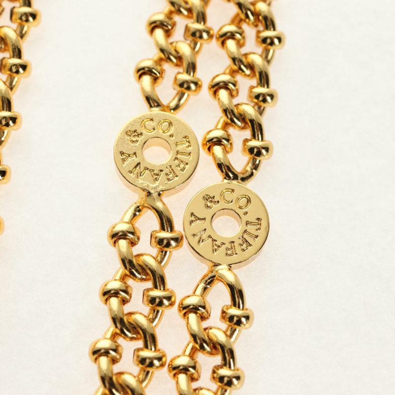 【日本直送】蒂芬妮 (TIFFANY&Co.) 手提包,皮革材質,黑色金色雙肩包,正品 am9561V-25