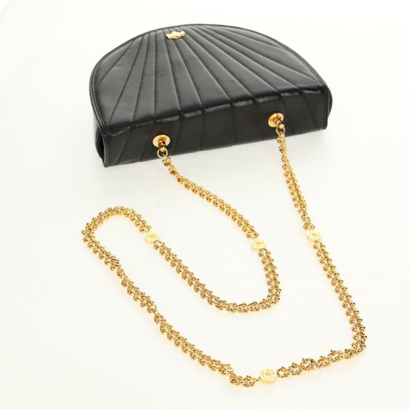 【日本直送】蒂芬妮 (TIFFANY&Co.) 手提包,皮革材質,黑色金色雙肩包,正品 am9561V-26