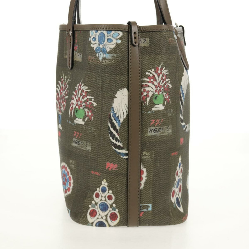 【日本直送】寶格麗 (BVLGARI) 手袋 皮革 PVC 灰色銀色 正品 BA7359V-3