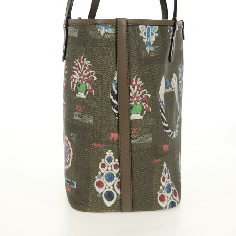 【日本直送】寶格麗 (BVLGARI) 手袋 皮革 PVC 灰色銀色 正品 BA7359V-4