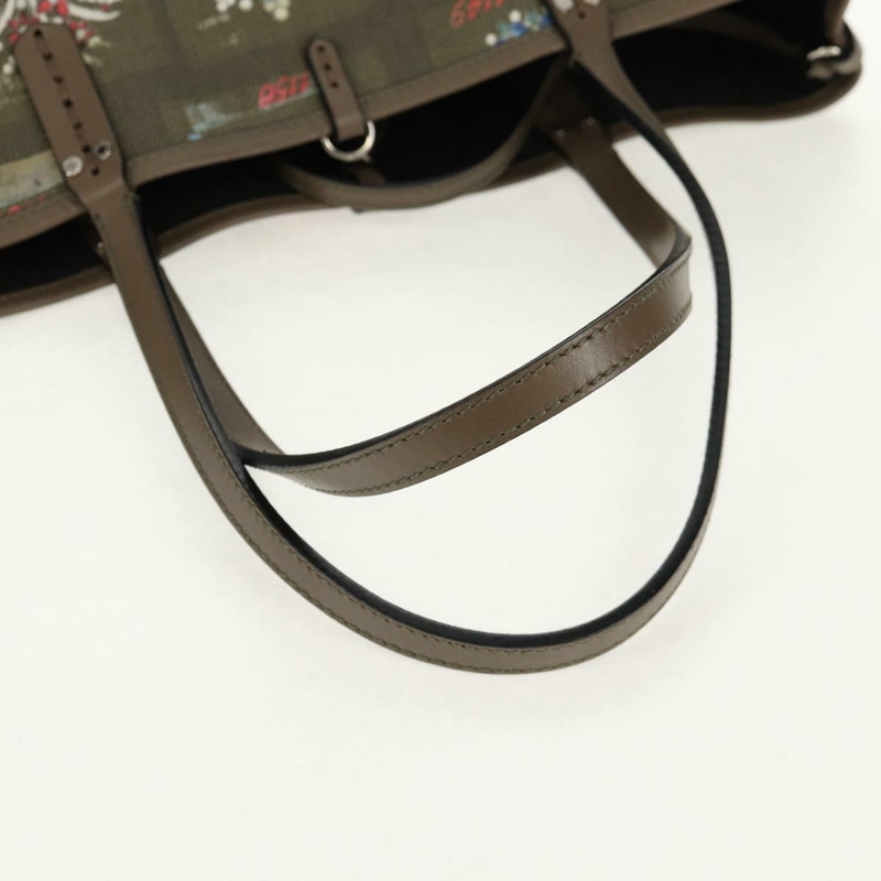 【日本直送】寶格麗 (BVLGARI) 手袋 皮革 PVC 灰色銀色 正品 BA7359V-6