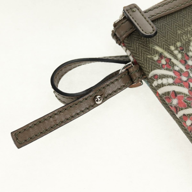 【日本直送】寶格麗 (BVLGARI) 手袋 皮革 PVC 灰色銀色 正品 BA7359V-20