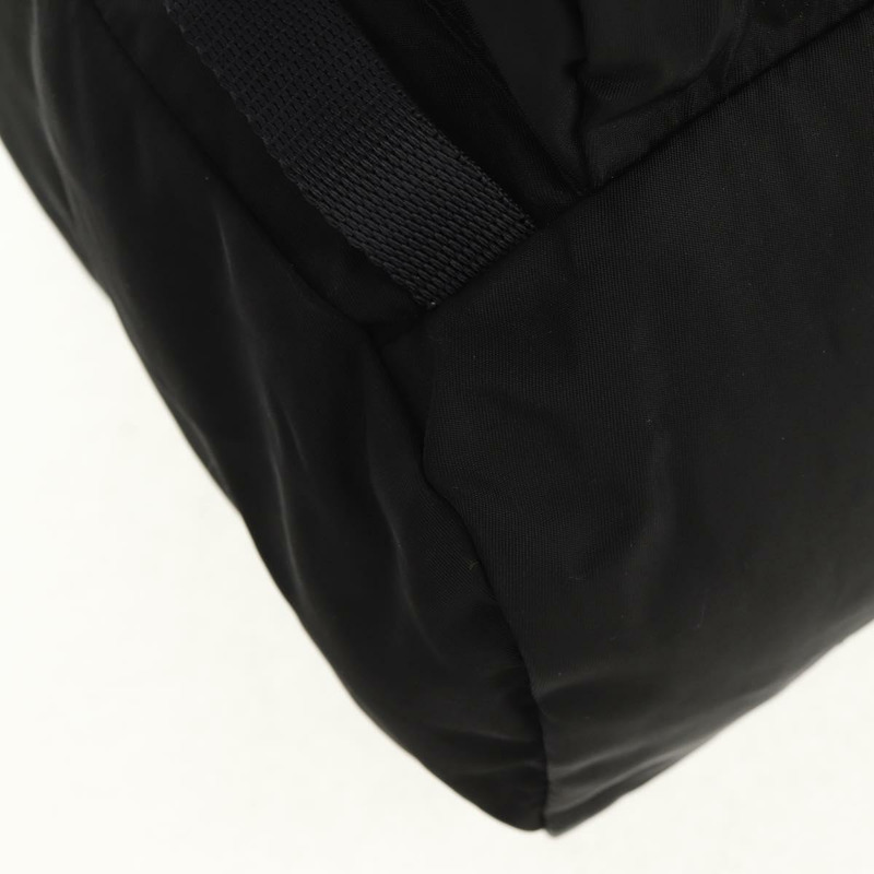 【日本直送】PRADA 雙肩包 尼龍 黑色 銀色 正品 149300V-15