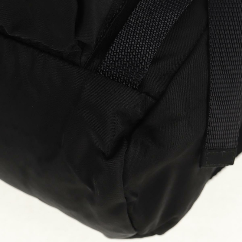 【日本直送】PRADA 雙肩包 尼龍 黑色 銀色 正品 149300V-16