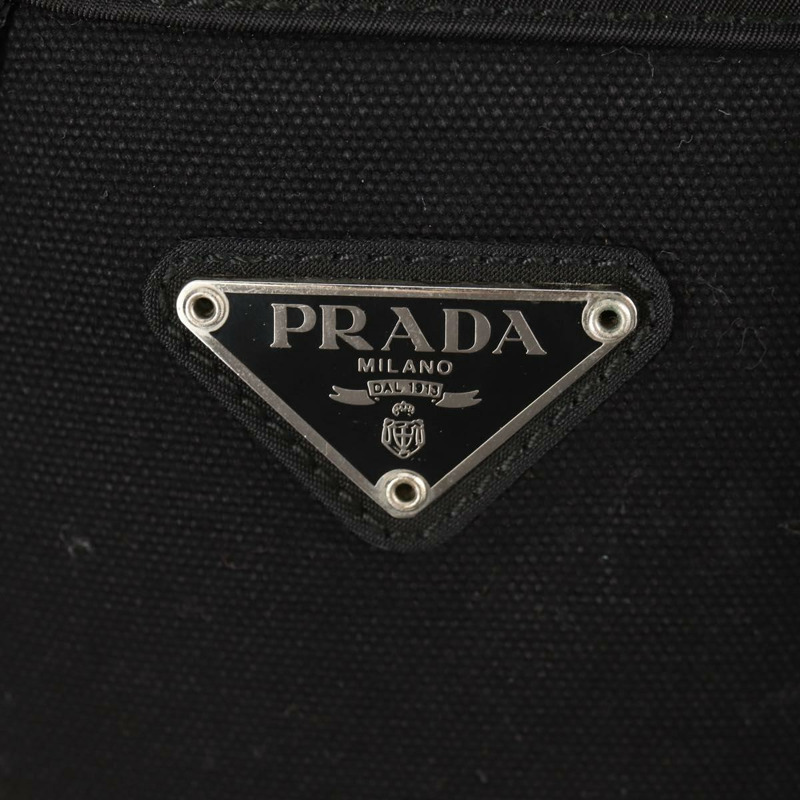 【日本直送】PRADA 雙肩包 尼龍 黑色 銀色 正品 149300V-20