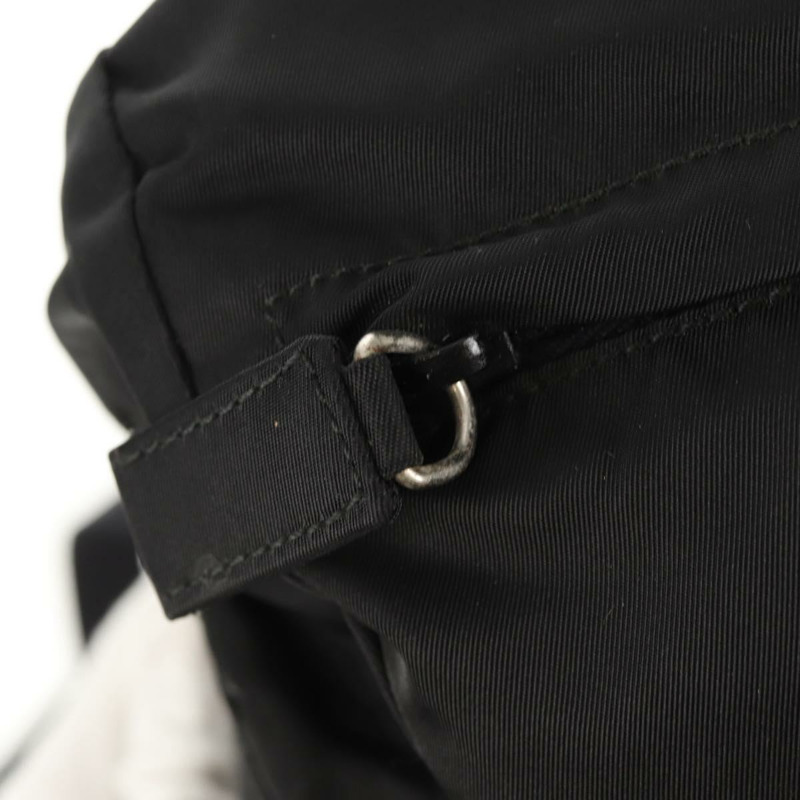 【日本直送】PRADA 雙肩包 尼龍 黑色 銀色 正品 149300V-24