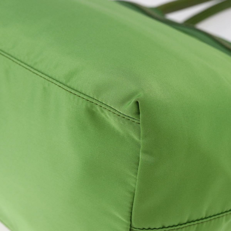 【日本直送】PRADA 尼龍綠金色手提包 正品 148794V-14