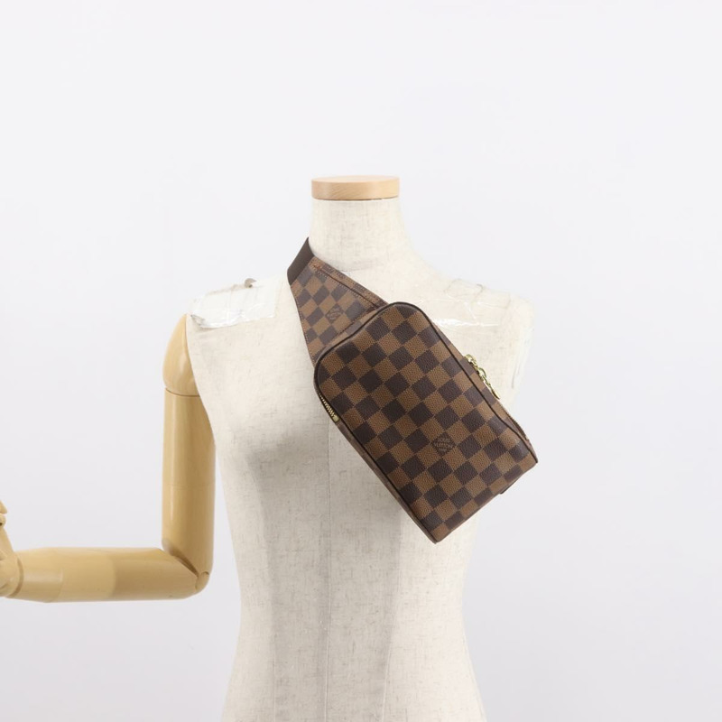【日本直送】路易威登 Damier Ebene Geronimos 單肩包 N51994 LV 正品 fm4919V-23