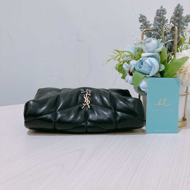 TK1877 Saint Laurent 聖羅蘭絎逢迷你手拿包Loulou Pouch With Card Holder-39