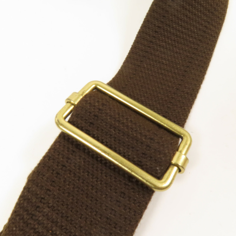 LOUIS VUITTON Monogram Pochette Bosphore金扣肩背袋棕色-6