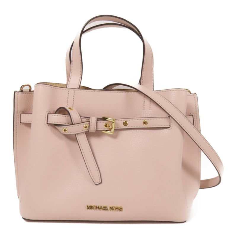 Michael Kors 牛皮皮革Shoulder Bag金扣手挽肩背兩用袋-0