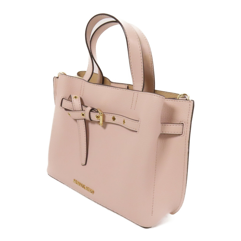 Michael Kors 牛皮皮革Shoulder Bag金扣手挽肩背兩用袋-2