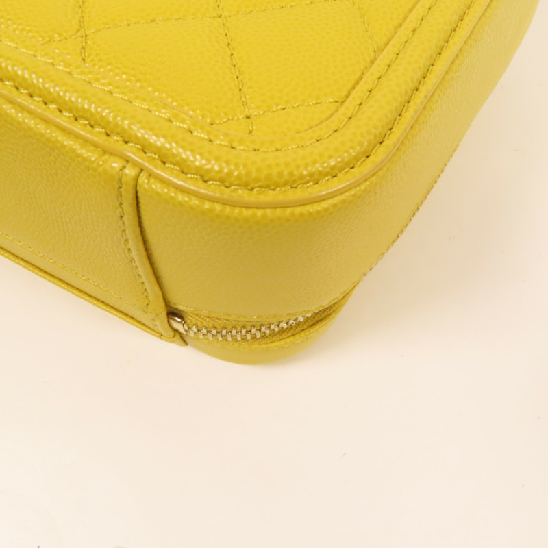 CHANEL 牛皮皮革Vanity Case金扣手挽肩背兩用袋-14