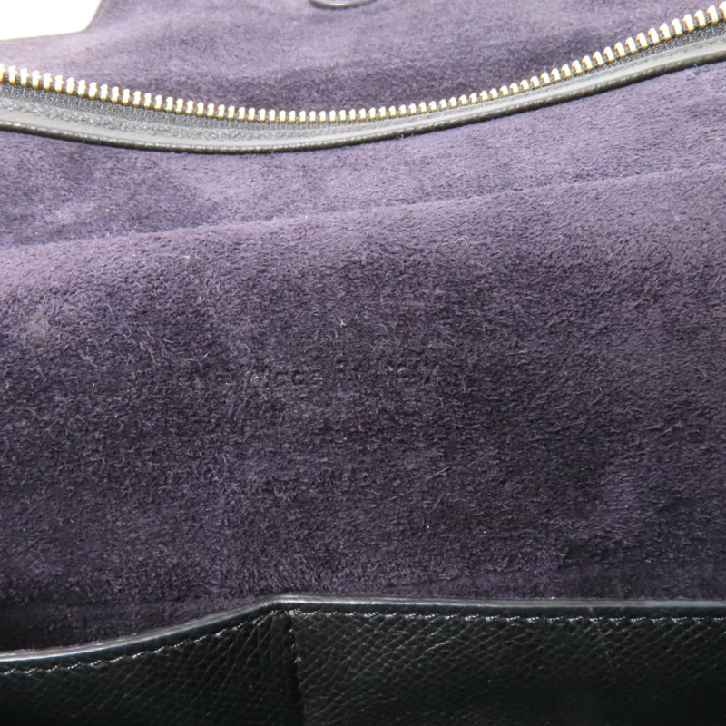 CELINE 牛皮皮革Mini Belt Bag金扣手挽肩背兩用袋-8