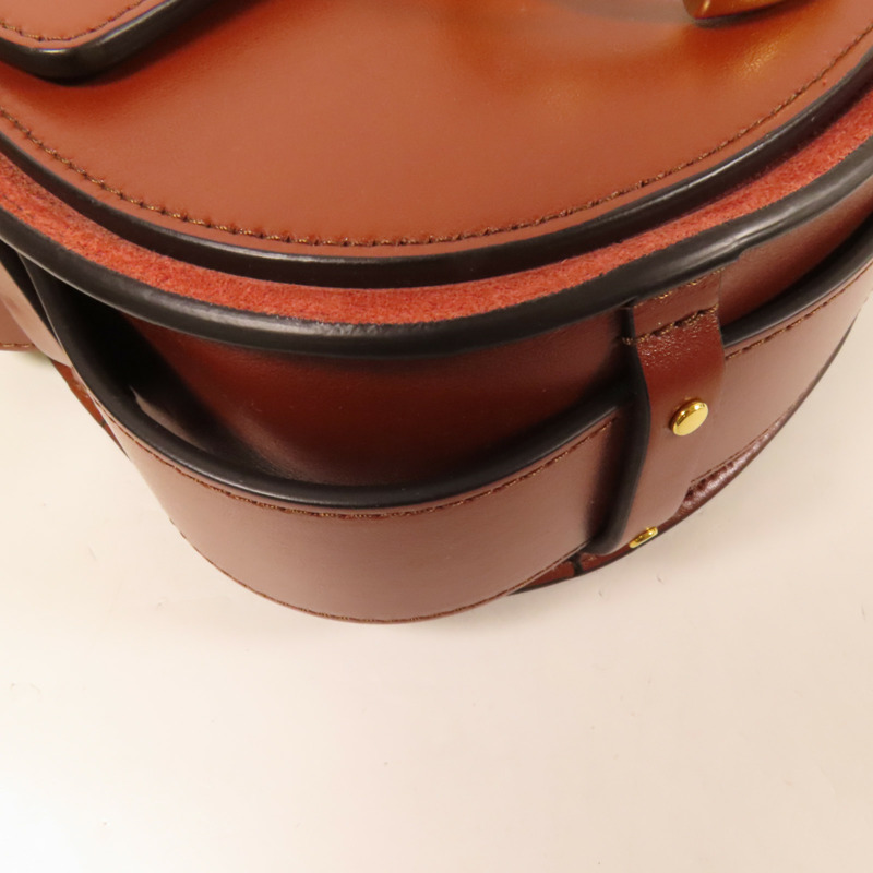 Chloe 牛皮皮革Tess金扣手挽肩背兩用袋-11