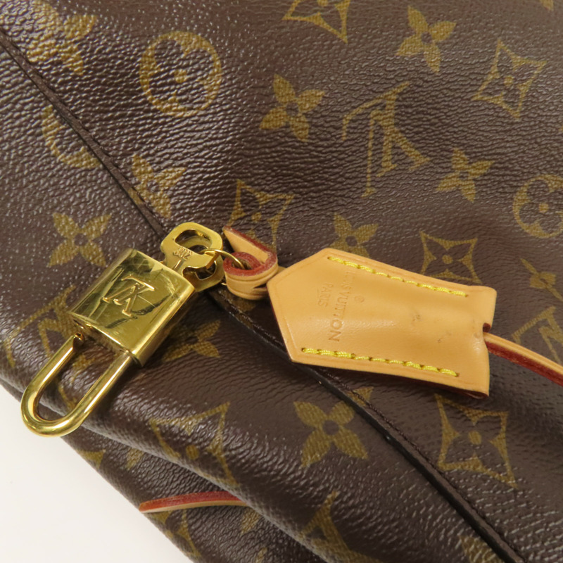 LOUIS VUITTON Monogram Montaigne MM金扣手挽肩背兩用袋-8
